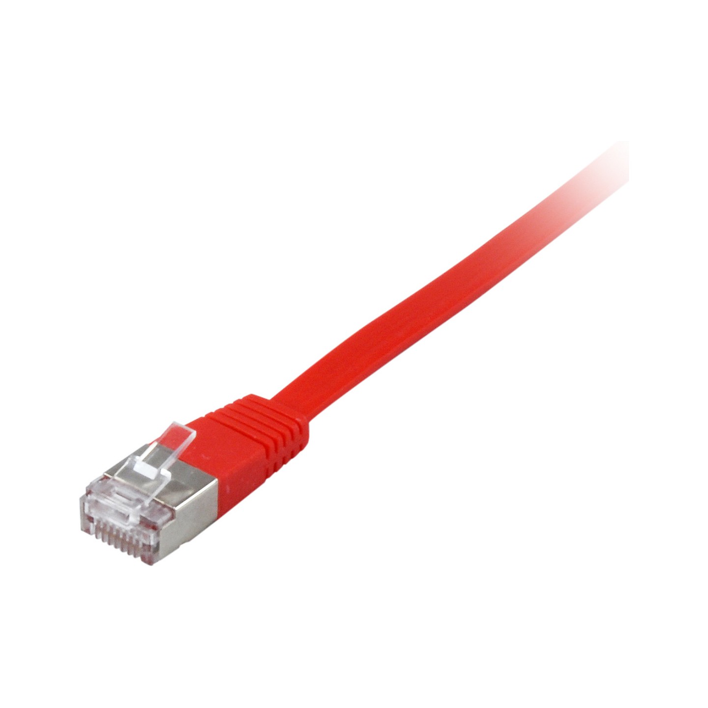 Equip Patchkabel Cat6A U FTP 2xRJ45 10.00m rot Flach LSZH Polybeutel — Buy in Cyprus with Fast Delivery