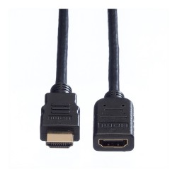 VALUE HDMI High Speed Verlngerungskabel mit Ethernet ST-BU 2m — Buy in Cyprus with Fast Delivery