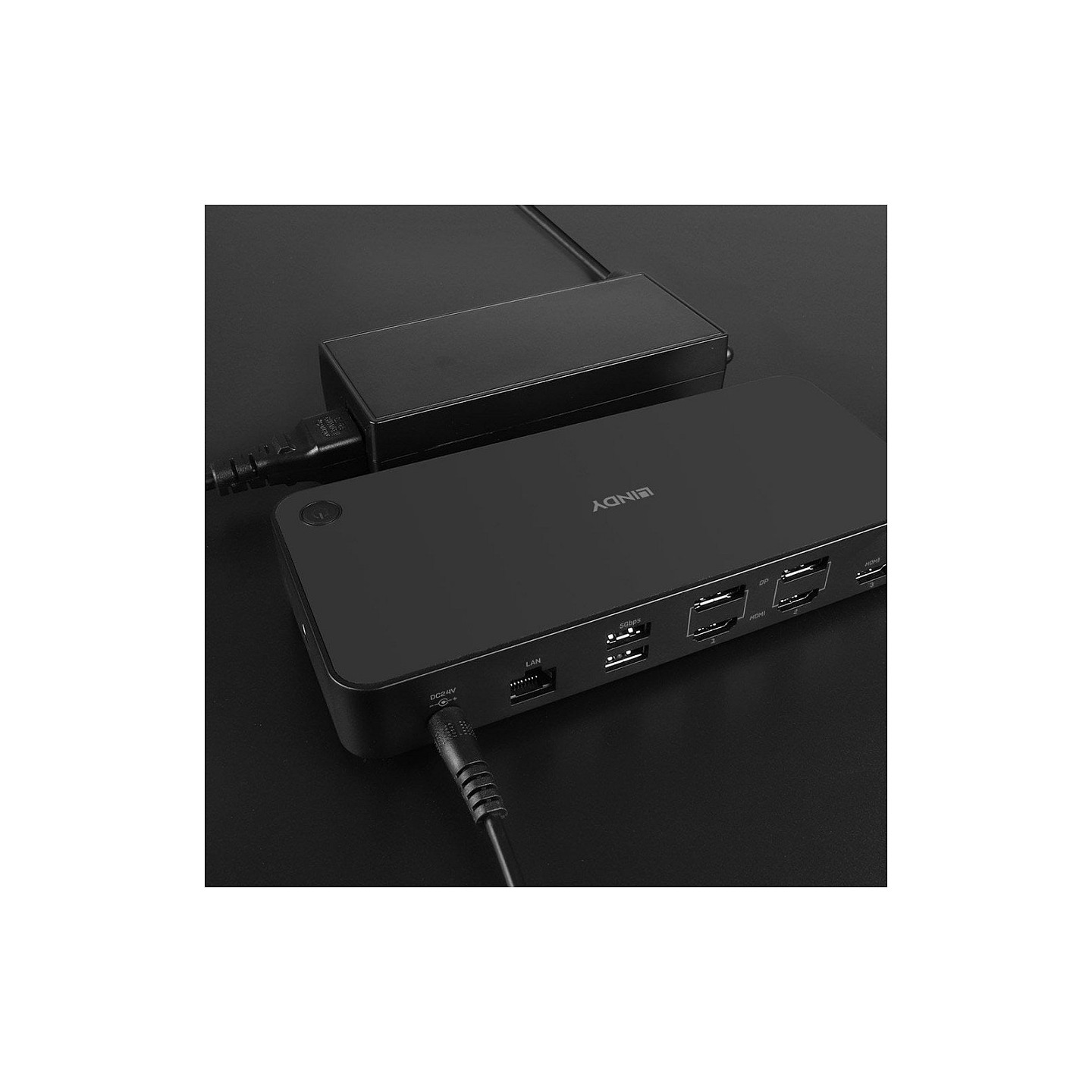 LINDY DST-Pro UniversalDock USB 3.2 Typ C&A Hybrid Laptop DP — Buy in Cyprus with Fast Delivery