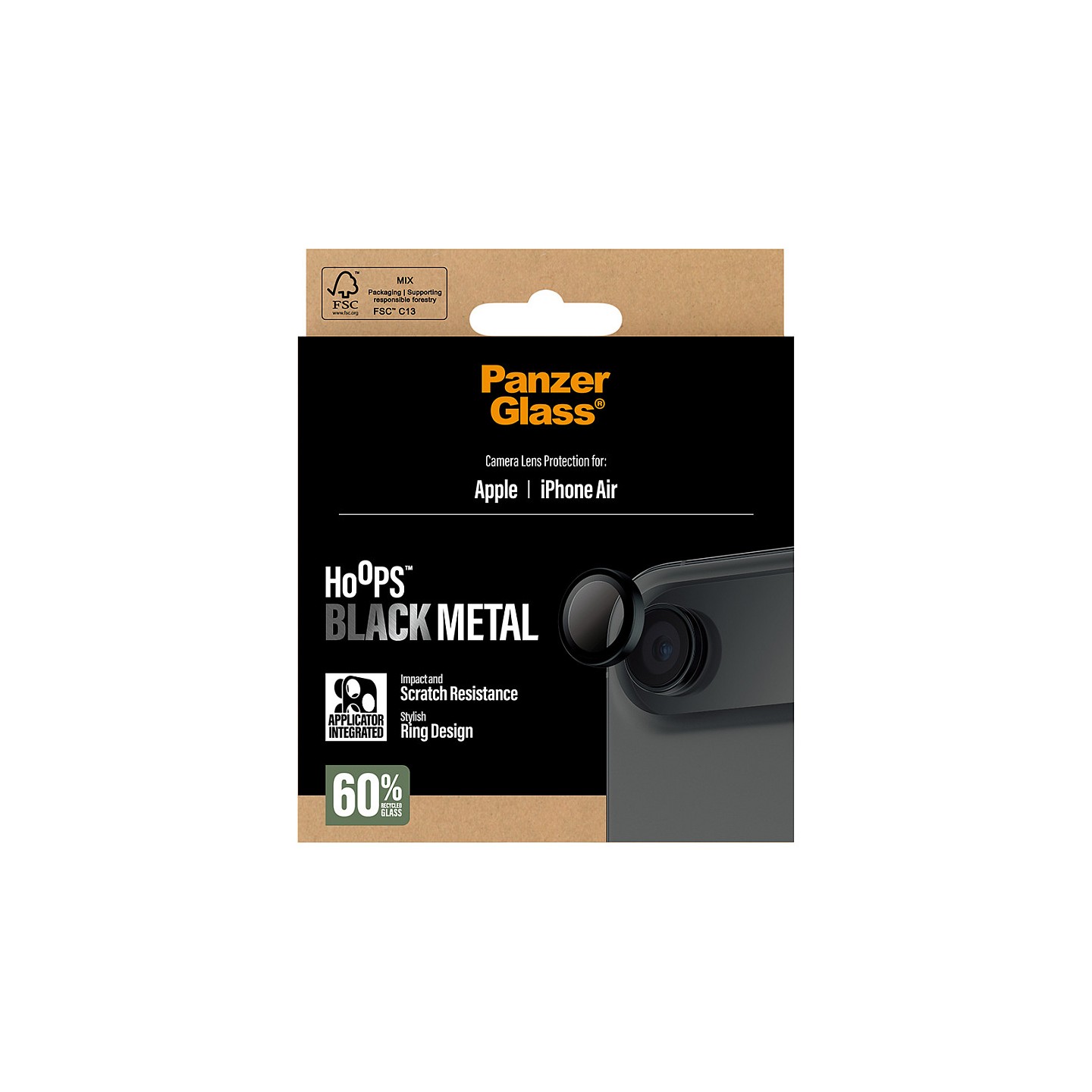 PanzerGlass Hoops black iPhone Air — Buy in Cyprus with Fast Delivery