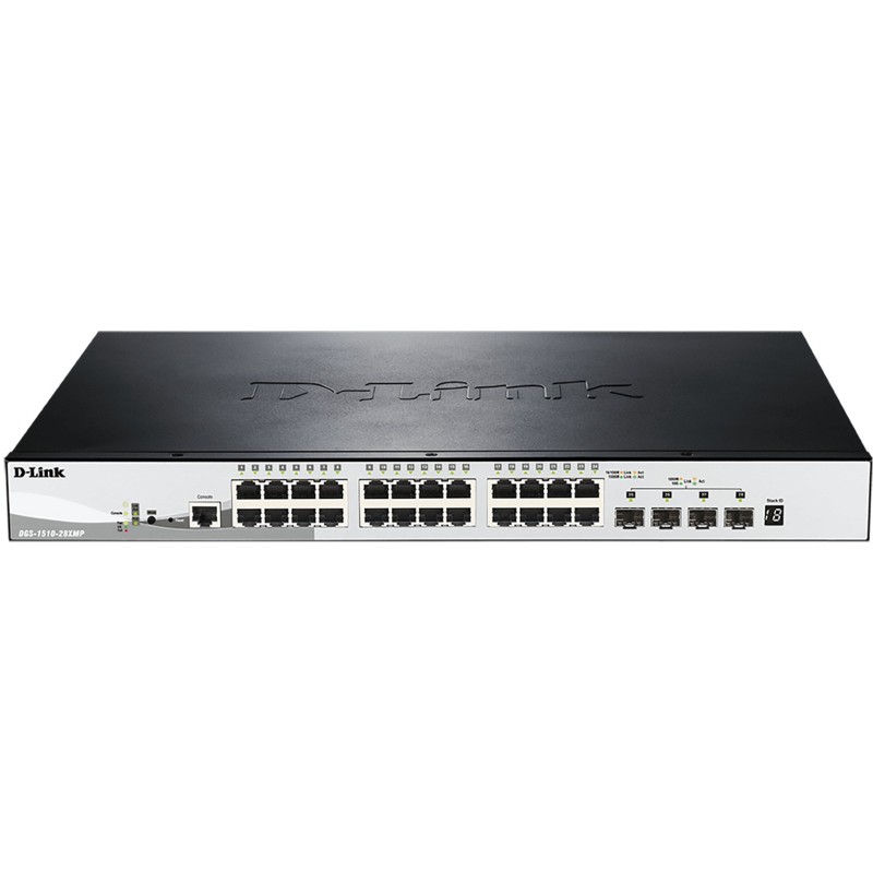Buy D-Link DGS-1510-20/E - 20-Port Managed L2/L3 Gigabit Switch (16x RJ45, 2x SF... in Cyprus, Nicosia, Limassol, Larnaka, Pafos