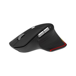 Acer Easy Fit - Maus - ergonomisch - optische LED - 6 Tasten - kabellos - 2.4 GHz. Bluetooth 5.0 - kabelloser Empfäng...