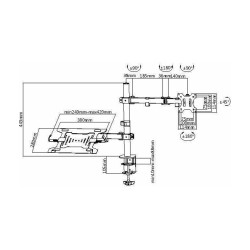 equip Tischhalterung 360 LCD- + Notebookhalterung — Buy in Cyprus with Fast Delivery