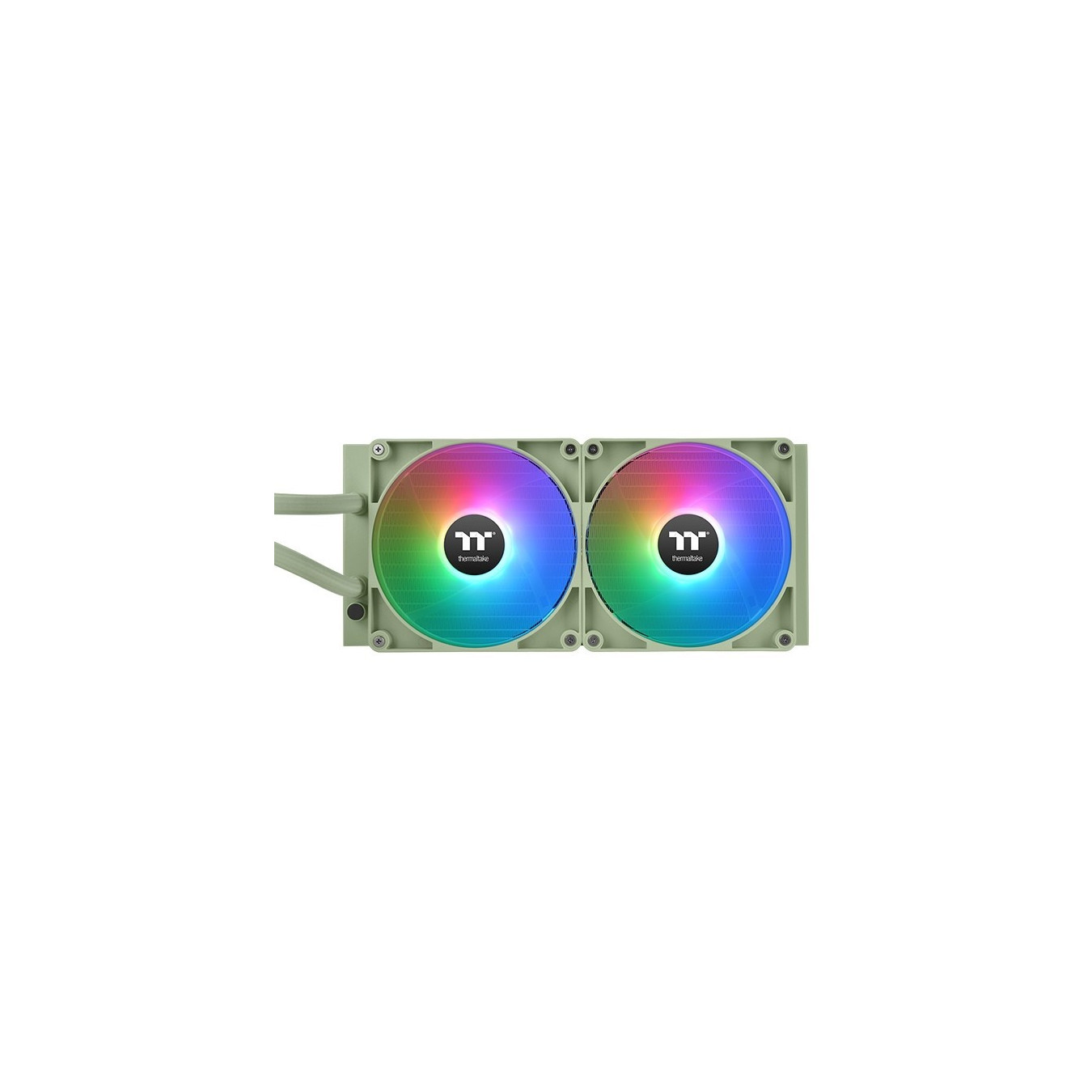 Thermaltake TH280 V2 ARGB AIO Liquid Cooler - 280mm (2x140mm) PWM Fans - Matcha Green — Buy in Cyprus with Fast Delivery