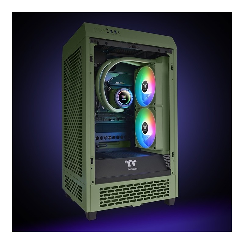 Buy Thermaltake TH280 V2 ARGB AIO Liquid Cooler - 280mm (2x140mm) PWM Fans - Mat... in Cyprus, Nicosia, Limassol, Larnaka, Pafos