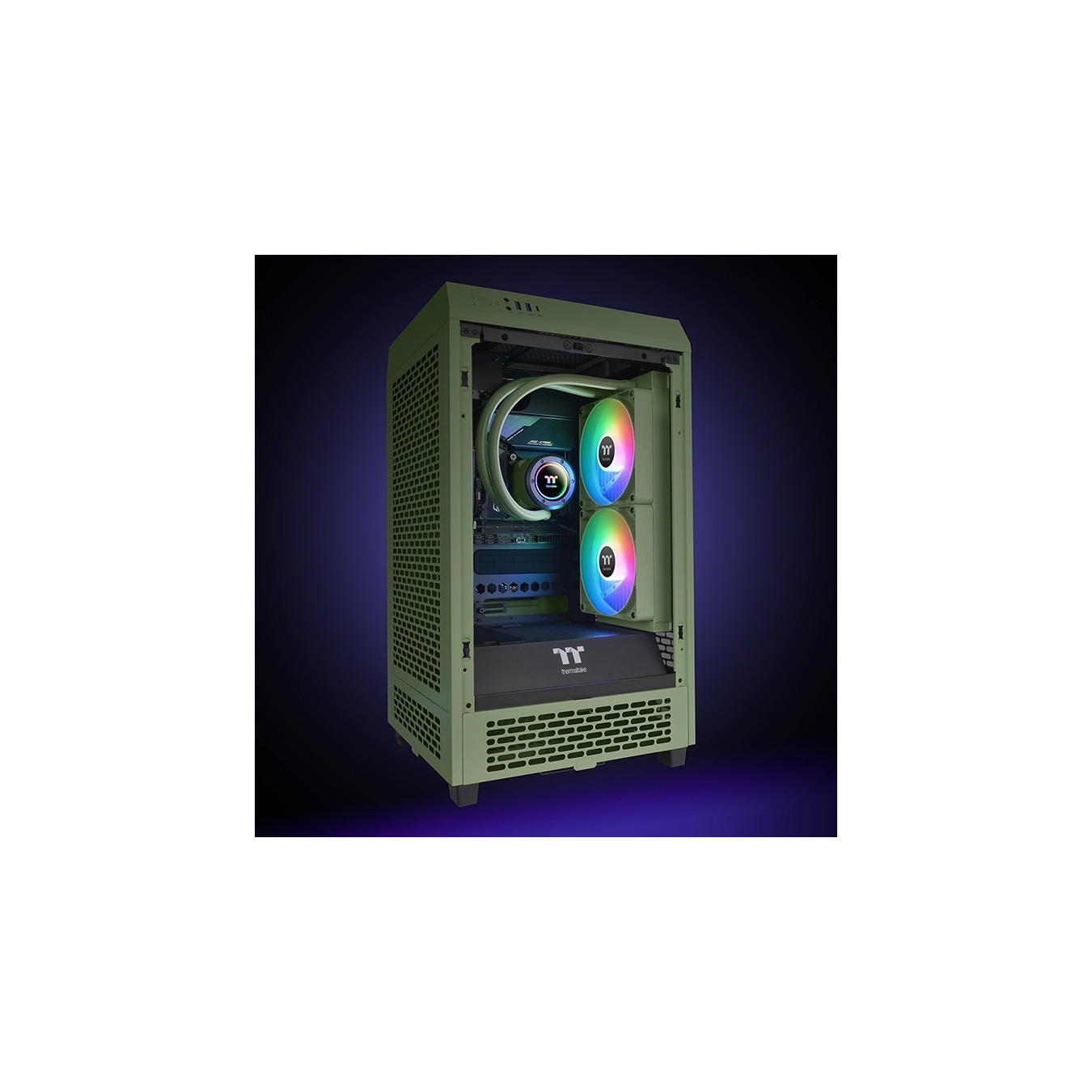Thermaltake TH280 V2 ARGB AIO Liquid Cooler - 280mm (2x140mm) PWM Fans - Matcha Green — Buy in Cyprus with Fast Delivery
