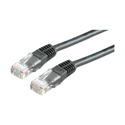VALUE Patchkabel Kat.6 Class E UTP schwarz 0.5m — Buy in Cyprus with Fast Delivery