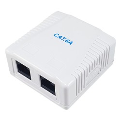 Equip Aufputzdose Cat6A 2-Port 2x RJ45 UTP — Buy in Cyprus with Fast Delivery