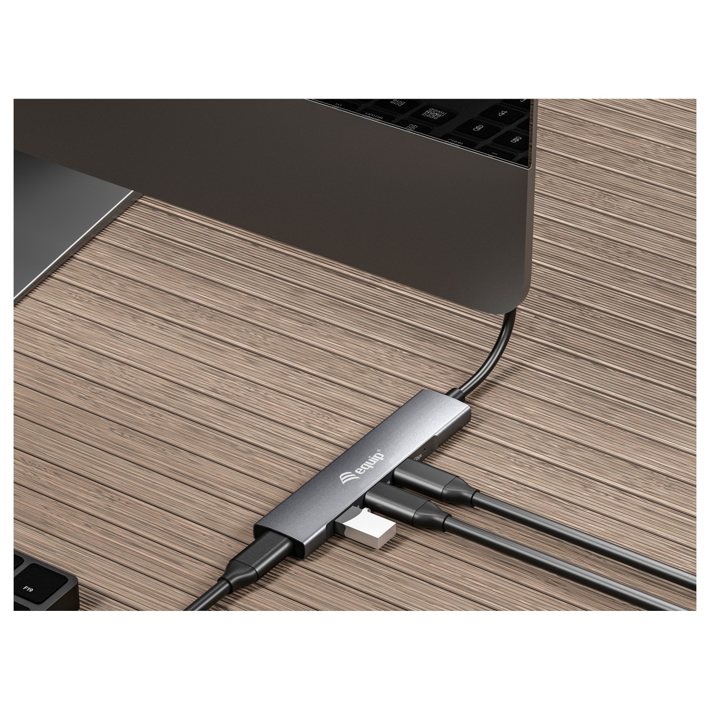 Equip USB-Hub 4-Port 3.2 C- to 4x3.0 5Gbps o.Netzteil gr — Buy in Cyprus with Fast Delivery