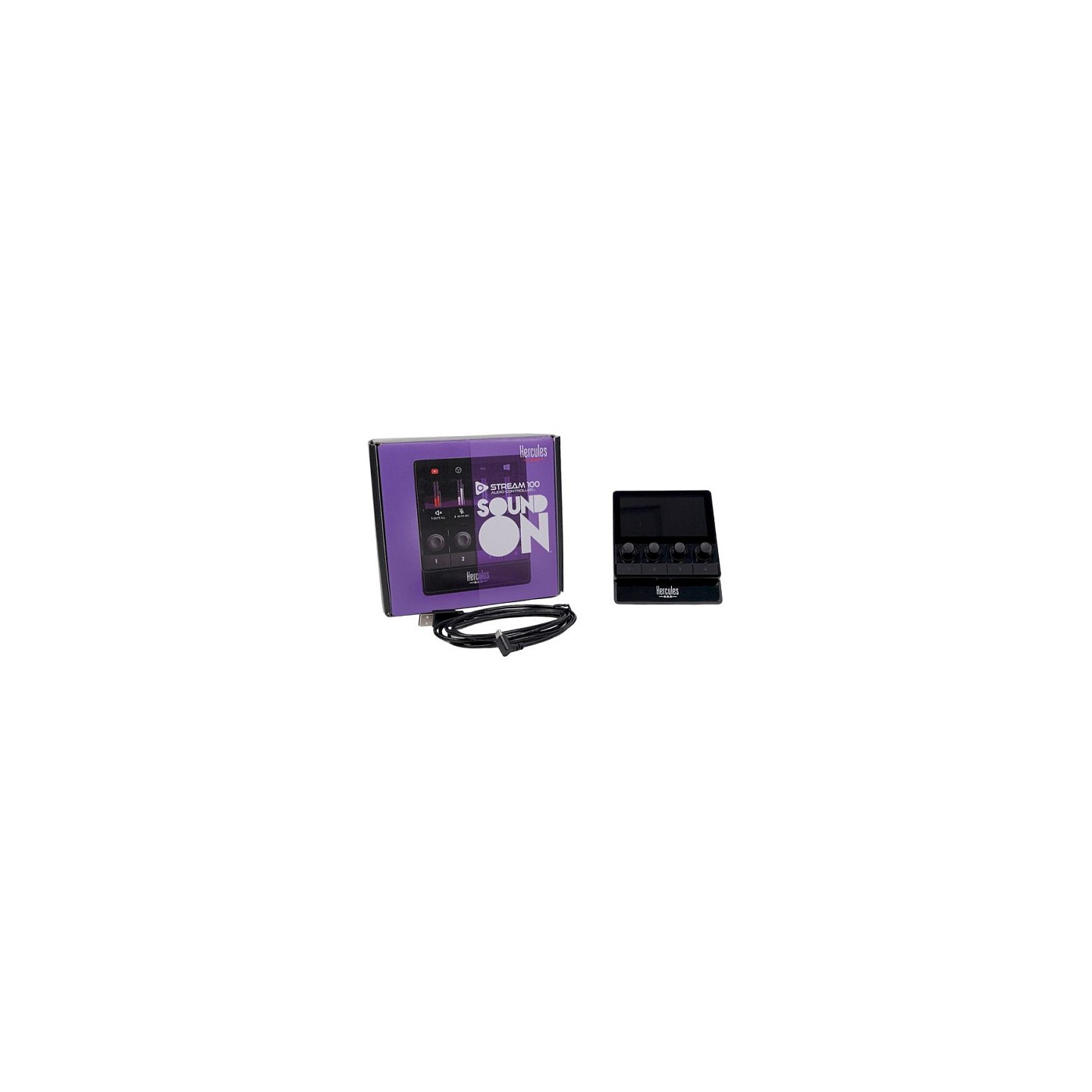 Audio Controller Hercules Stream 100 retail — Buy in Cyprus with Fast Delivery