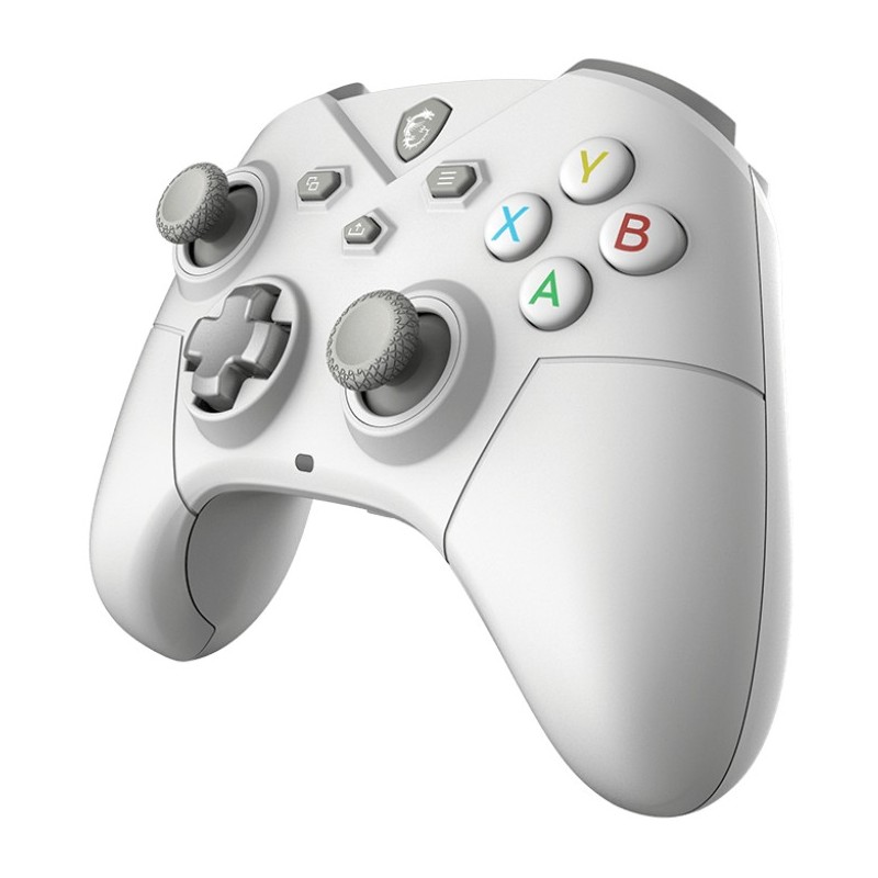 Buy MSI Force GC300 W - Wireless White Gamepad for PC & Android, 2.4GHz + Wired ... in Cyprus, Nicosia, Limassol, Larnaka, Pafos