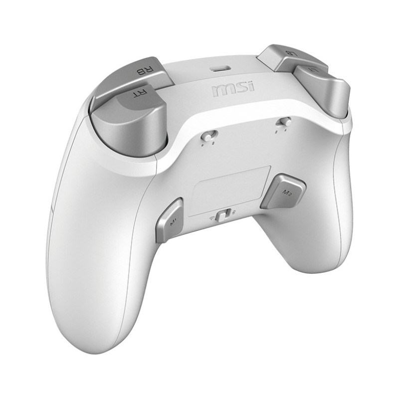 Buy MSI Force GC300 W - Wireless White Gamepad for PC & Android, 2.4GHz + Wired ... in Cyprus, Nicosia, Limassol, Larnaka, Pafos