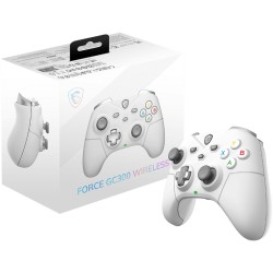 Buy MSI Force GC300 W - Wireless White Gamepad for PC & Android, 2.4GHz + Wired ... in Cyprus, Nicosia, Limassol, Larnaka, Pafos