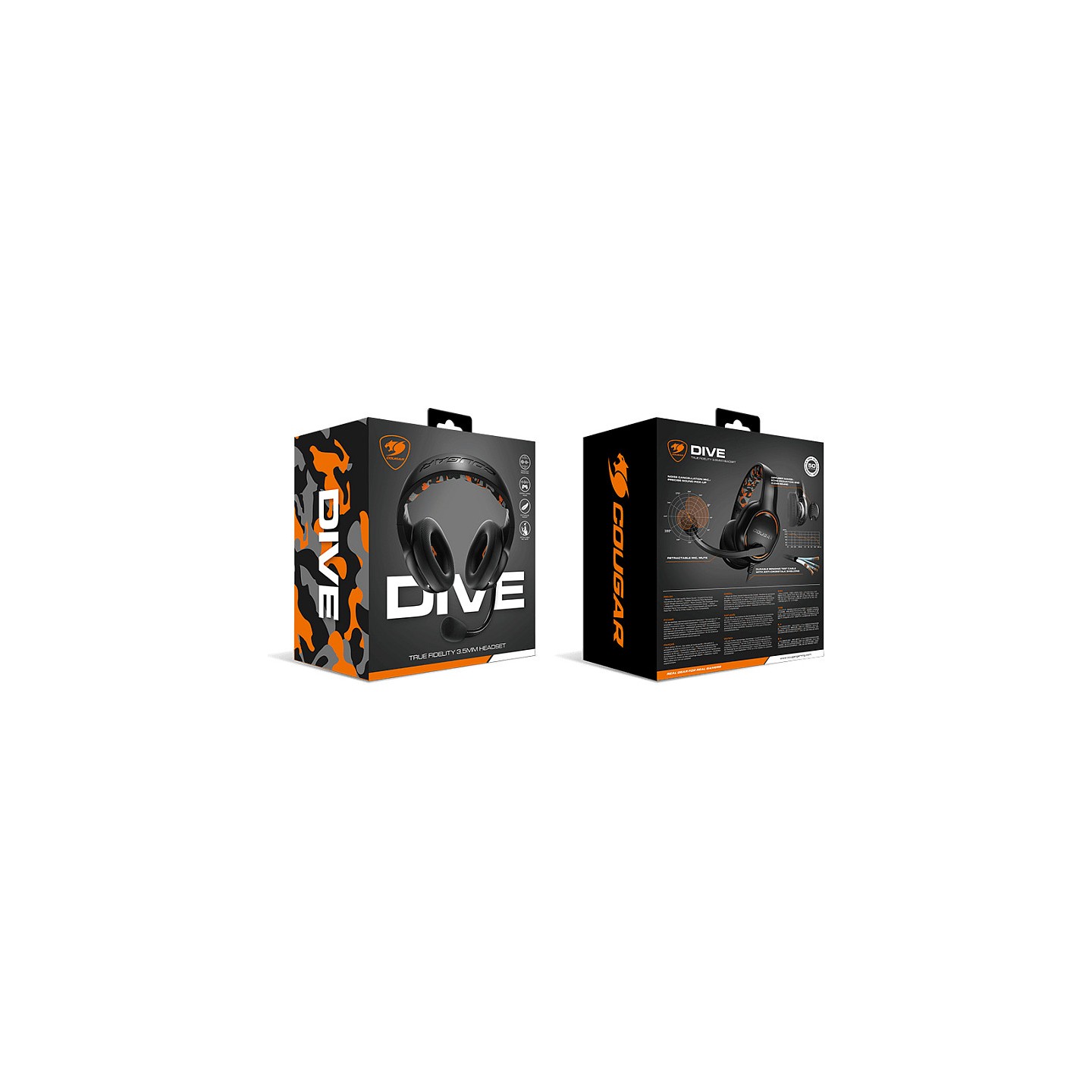 COUGAR Gaming-Headset Dive. Kabelgebunden — Buy in Cyprus with Fast Delivery