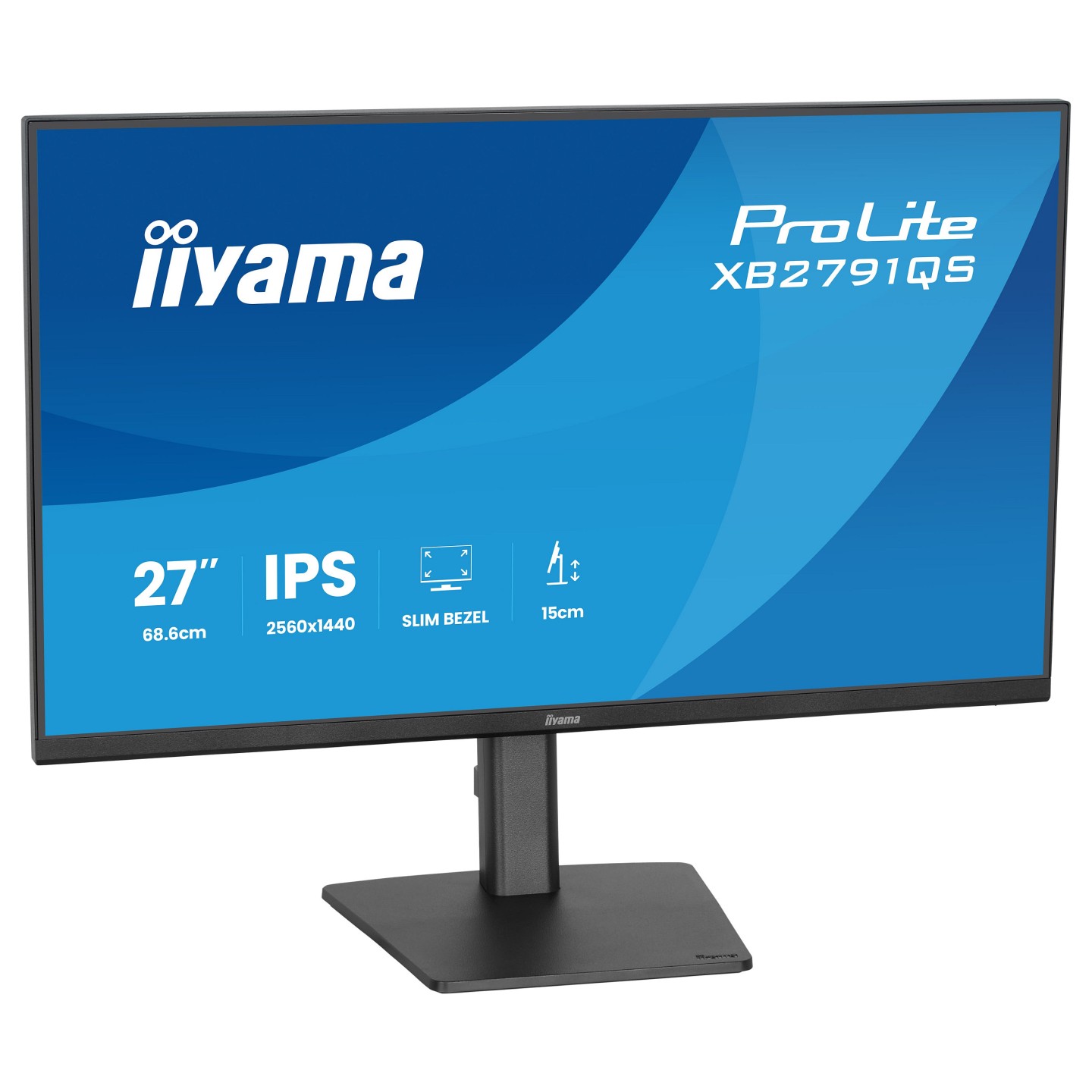 IIYAMA 68.5cm (27') XB2791QS-B1 16:9 HDMI+DP IPS — Buy in Cyprus with Fast Delivery
