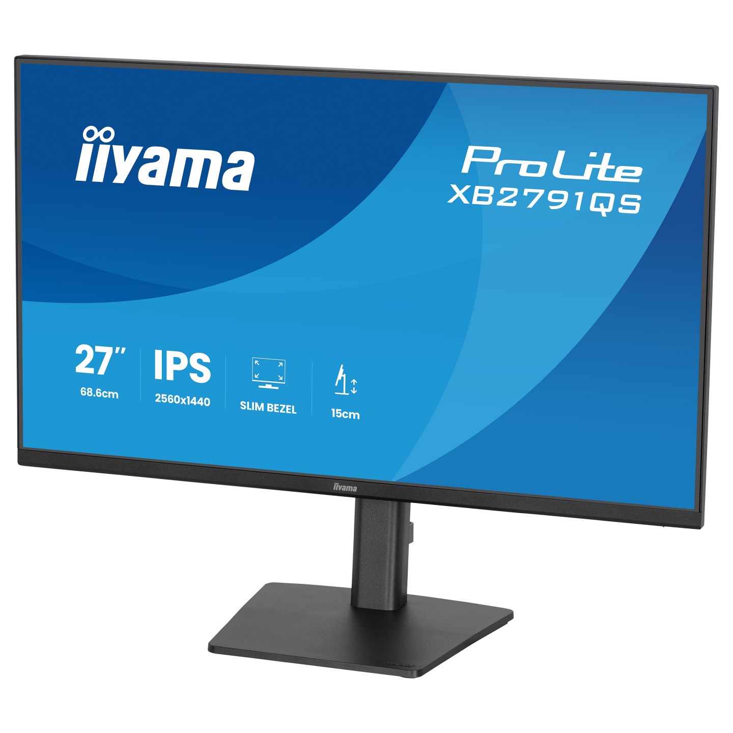 IIYAMA 68.5cm (27') XB2791QS-B1 16:9 HDMI+DP IPS — Buy in Cyprus with Fast Delivery