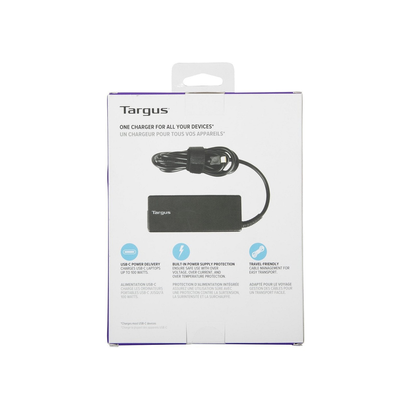 D TARGUS USB-C 100W PD CHARGER — Buy in Cyprus with Fast Delivery