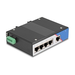 Industrie Gigabit Ethernet Switch 5 Port RJ45 für Hutschiene — Buy in Cyprus with Fast Delivery