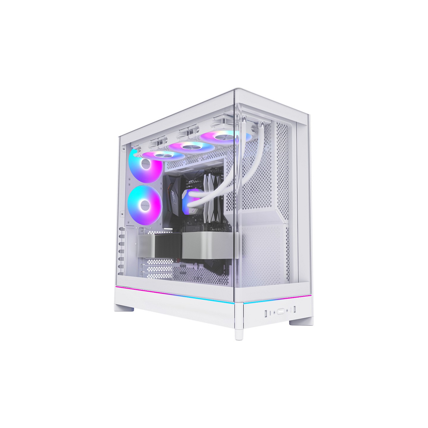 Midi Montech HS02 PRO TG White — Buy in Cyprus with Fast Delivery