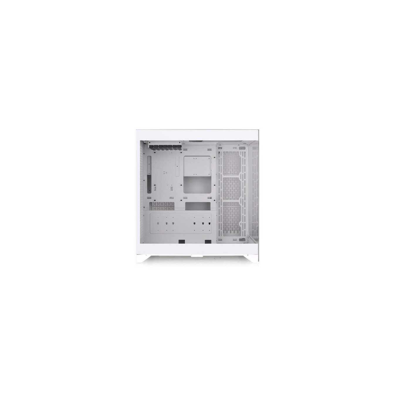Thermaltake CTE E600 MX - Mid Tower Tempered Glass PC Case, White, E-ATX/ATX/mATX/mini-ITX Compatible