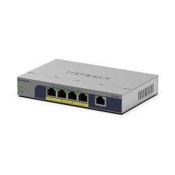 NETGEAR GS105P - Switch - unmanaged - 1 x 10 100 1000 + 4 x 10 100 1000 (PoE+) - Desktop. wandmontierbar - PoE+ (63 W)