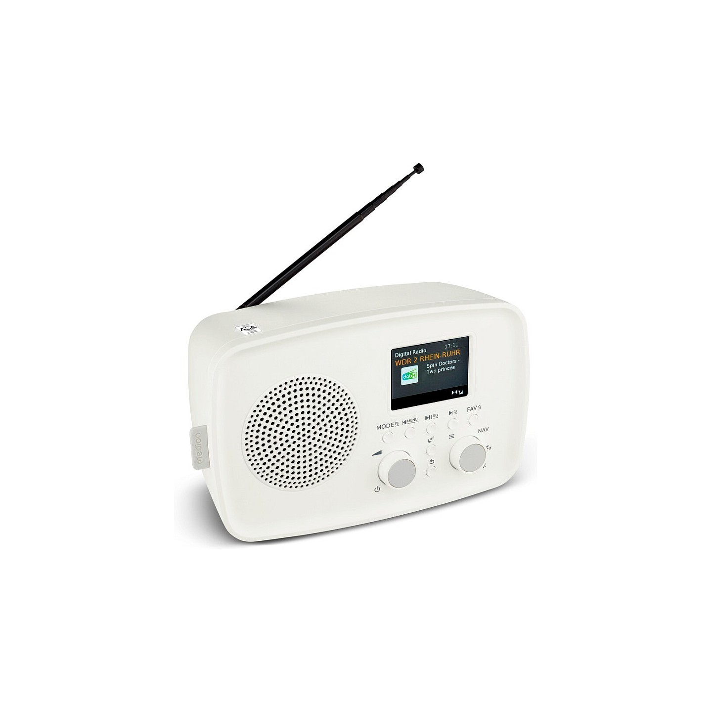 Medion LIFE DAB+ Radio DRE-1 weiß — Buy in Cyprus with Fast Delivery