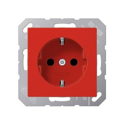 Jung A1520BFRT SCHUKO Steckdose bruchsicher 16A 250V A rot — Buy in Cyprus with Fast Delivery
