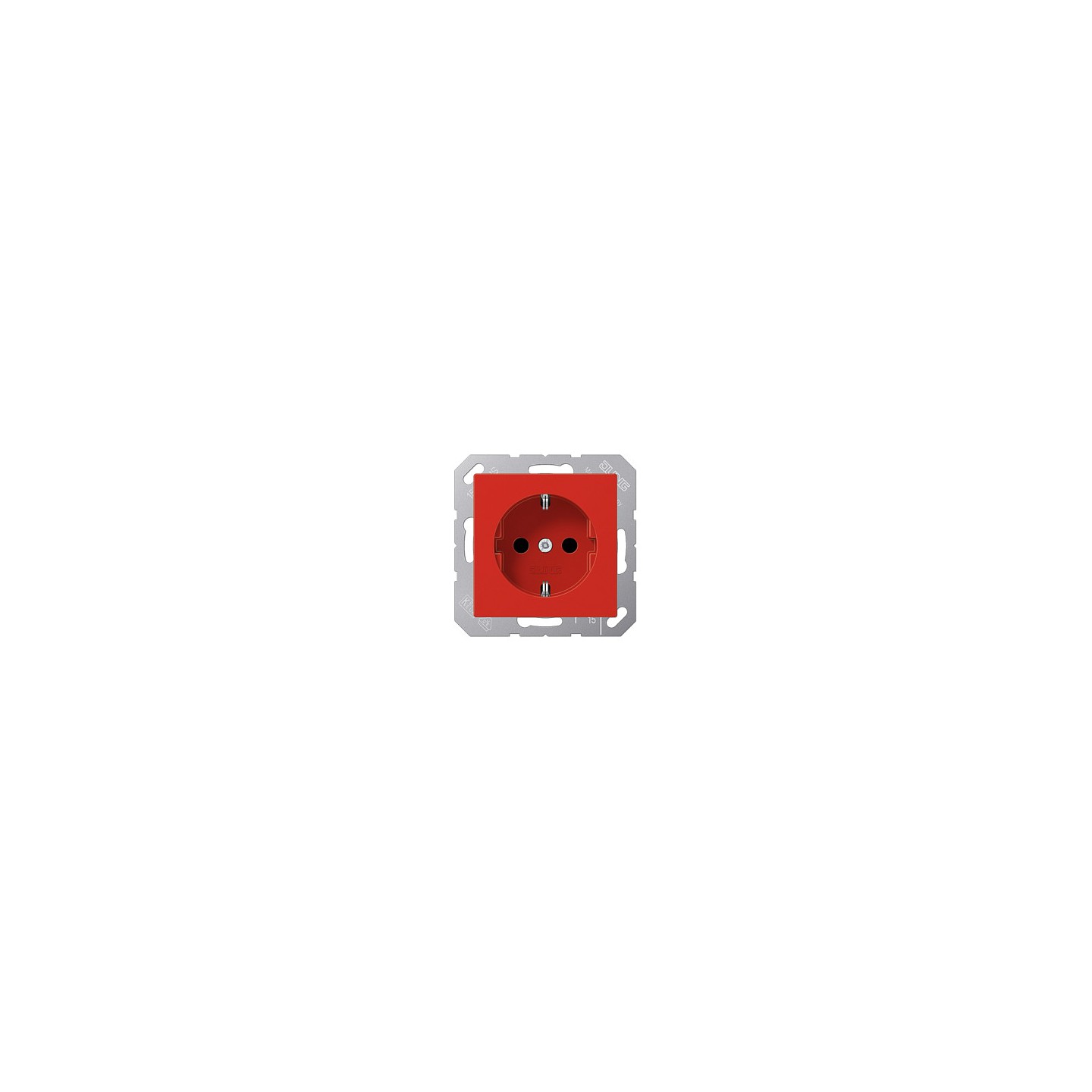 Jung A1520BFRT SCHUKO Steckdose bruchsicher 16A 250V A rot — Buy in Cyprus with Fast Delivery