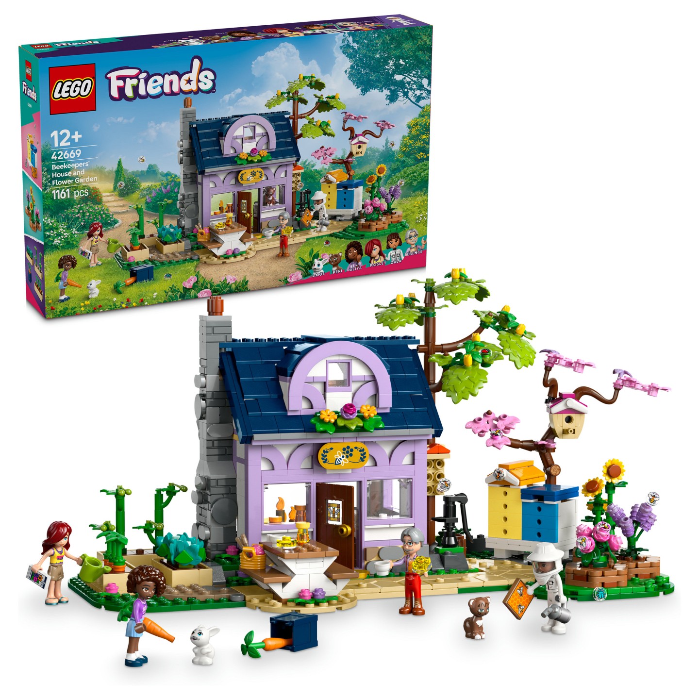 LEGO 42669 Friends Haus und Blumengarten der Imker — Buy in Cyprus with Fast Delivery