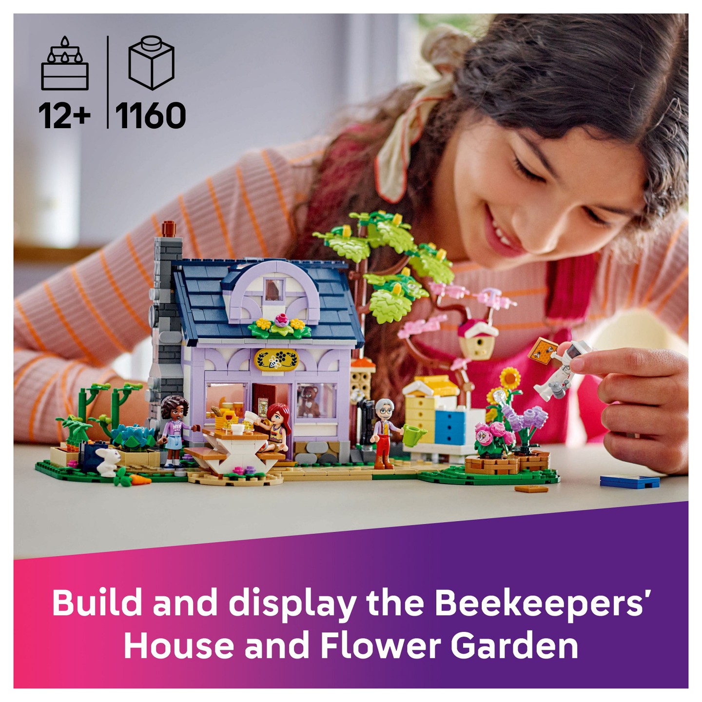LEGO 42669 Friends Haus und Blumengarten der Imker — Buy in Cyprus with Fast Delivery
