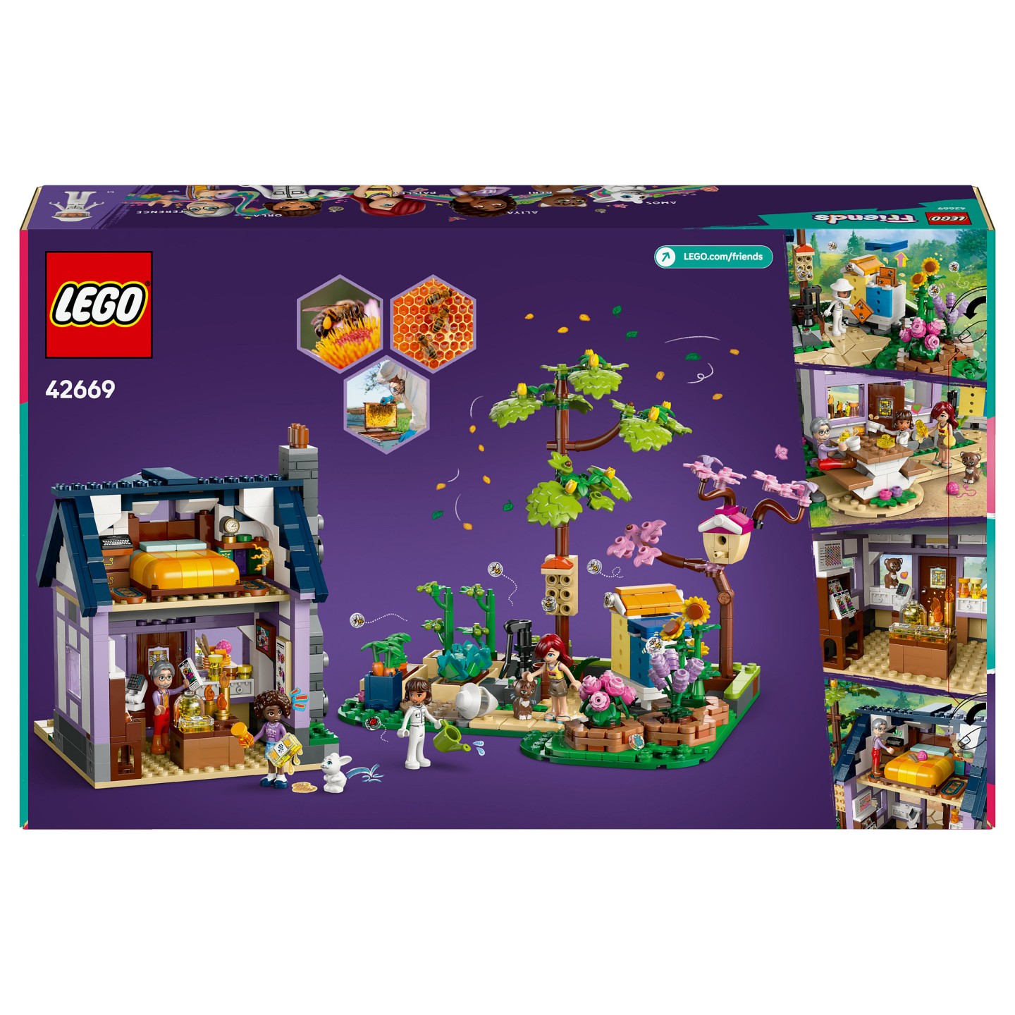 LEGO 42669 Friends Haus und Blumengarten der Imker — Buy in Cyprus with Fast Delivery