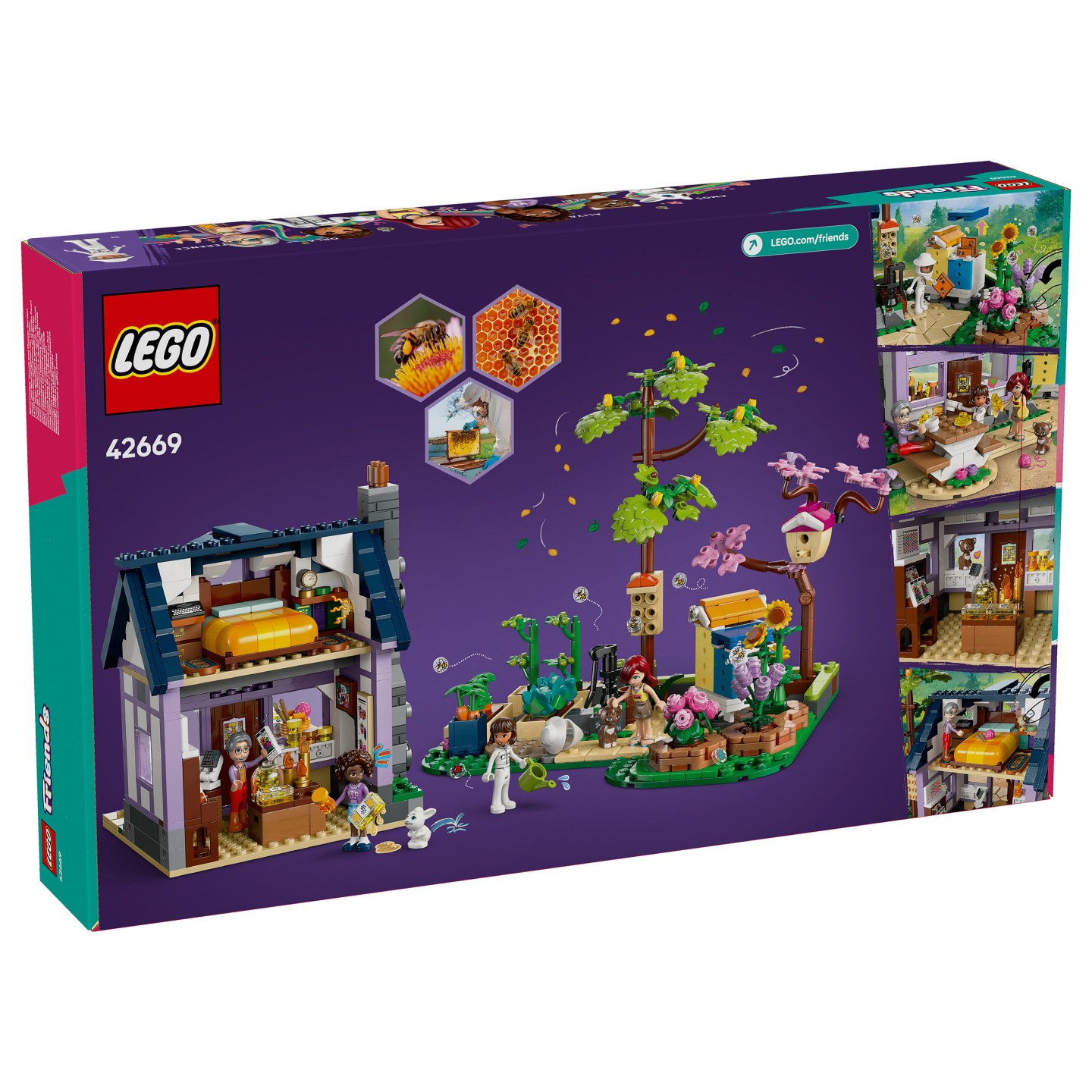 LEGO 42669 Friends Haus und Blumengarten der Imker — Buy in Cyprus with Fast Delivery