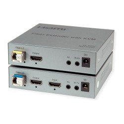 ROLINE KVM Verlngerung ber LWL. HDMI 4K. USB. 20 km — Buy in Cyprus with Fast Delivery