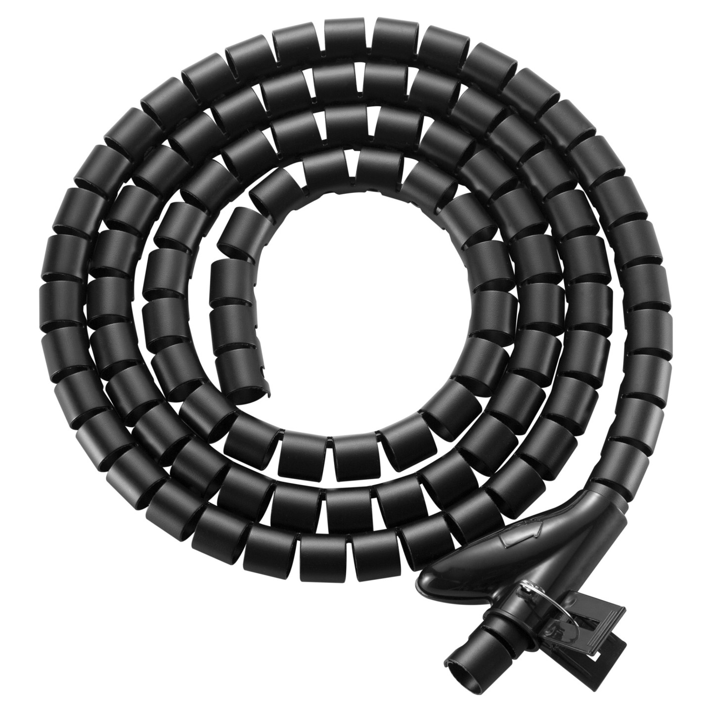 Equip Spiral-Kabelschlauch +Untertischmontage 2.50m schwarz Polybeutel — Buy in Cyprus with Fast Delivery