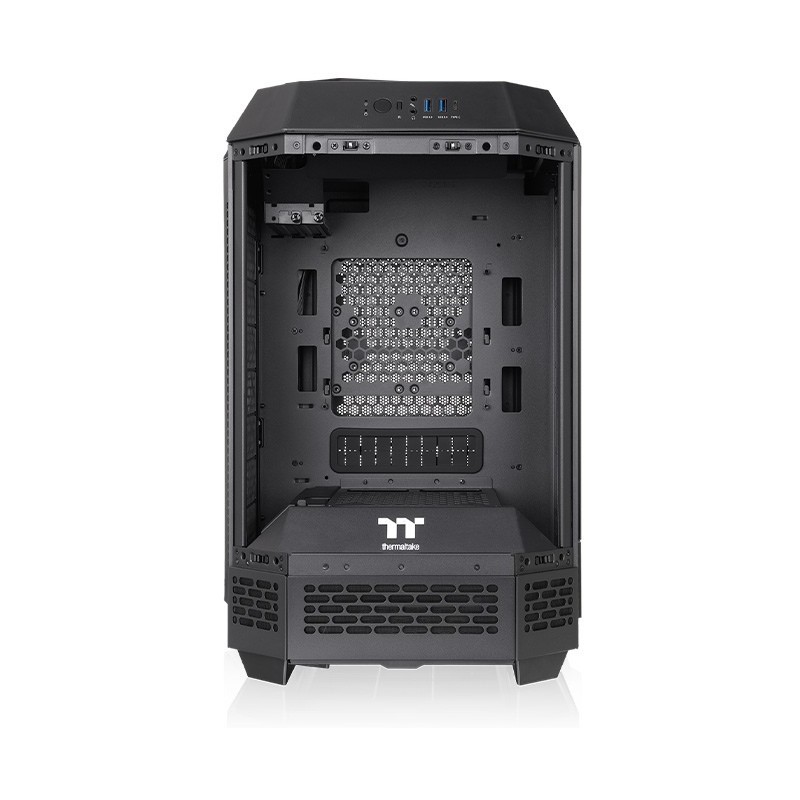 Buy Thermaltake The Tower 250 - Mini-ITX PC Case, Black/White, 3.9" LCD, 360mm G... in Cyprus, Nicosia, Limassol, Larnaka, Pafos