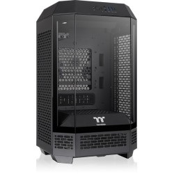 Buy Thermaltake The Tower 250 - Mini-ITX PC Case, Black/White, 3.9" LCD, 360mm G... in Cyprus, Nicosia, Limassol, Larnaka, Pafos