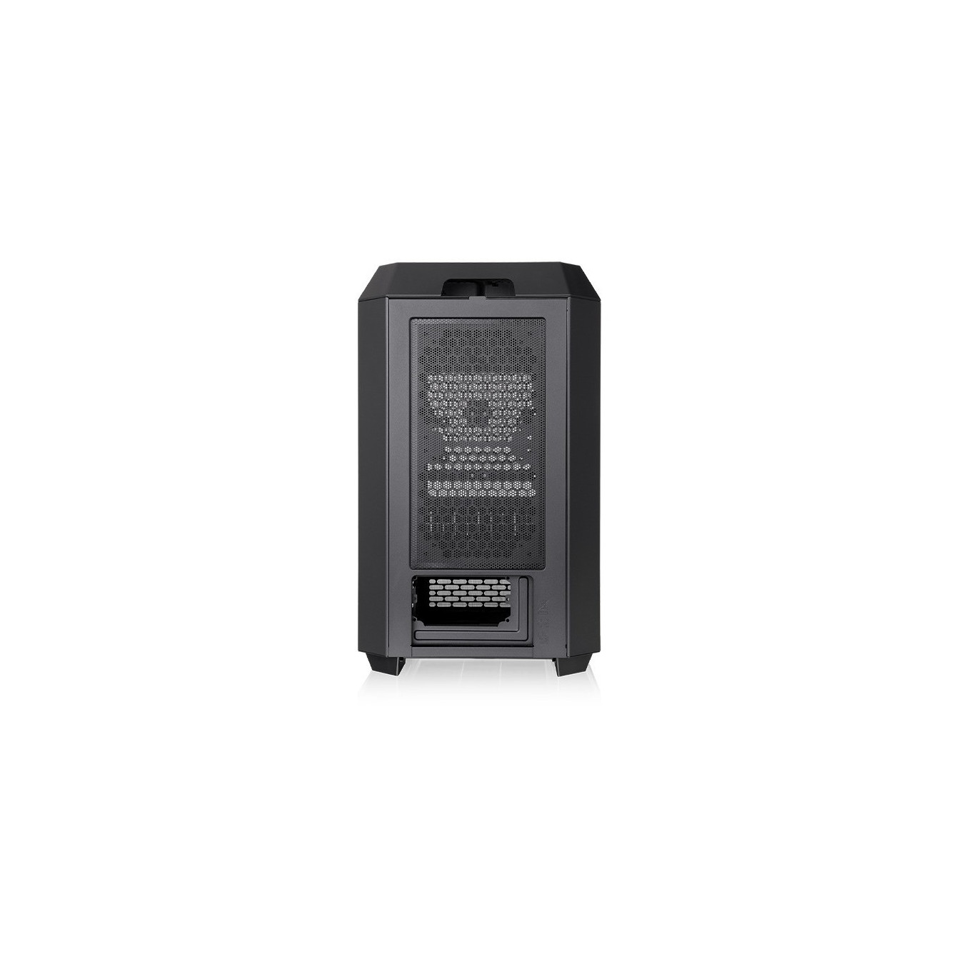 Thermaltake The Tower 250 - Mini-ITX PC Case, Black/White, 3.9" LCD, 360mm GPU Support — Buy in Cyprus with Fast Delivery