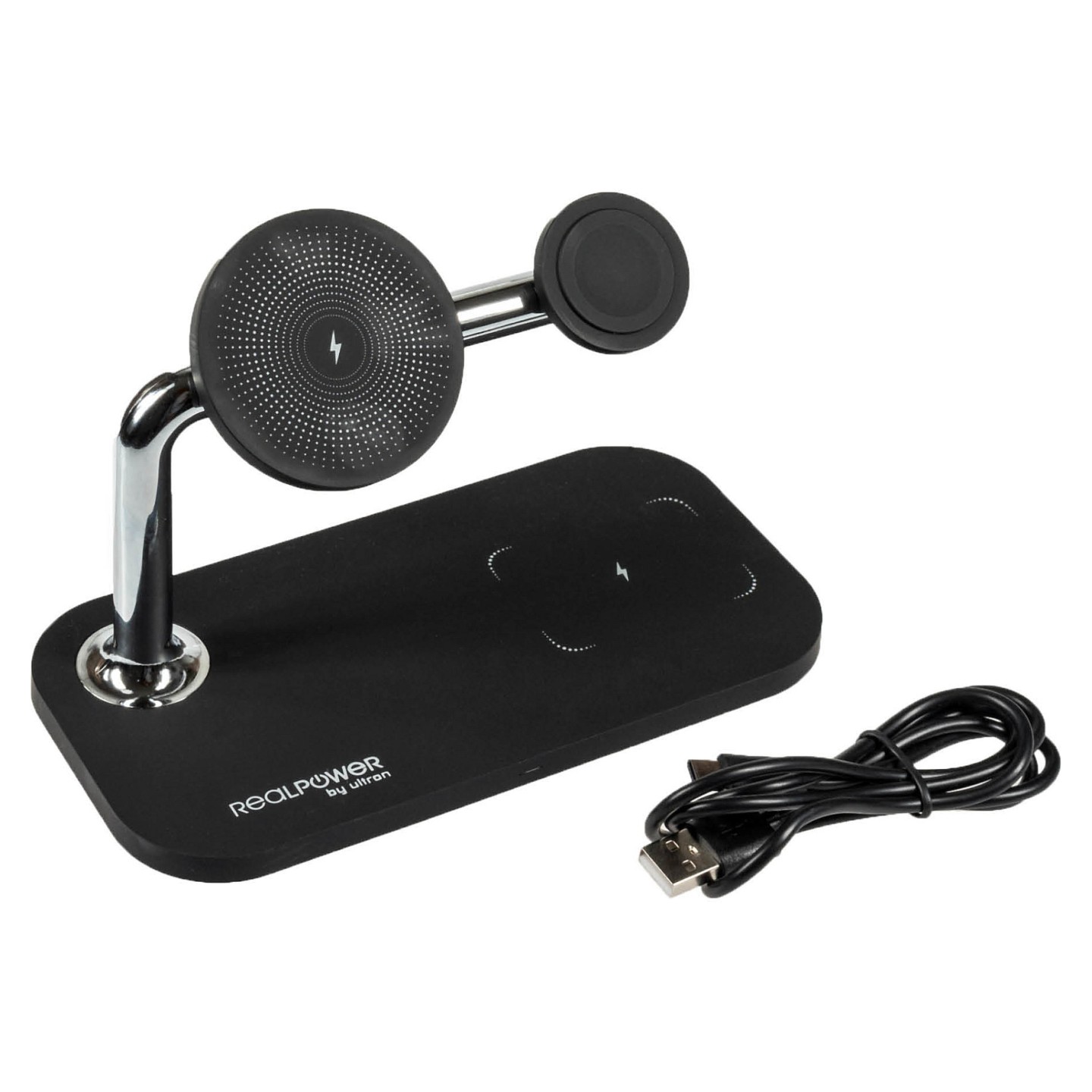 RealPower ChargeAir MAG Ladestation mit Magsafe schwarz — Buy in Cyprus with Fast Delivery