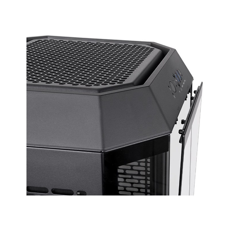 Buy Thermaltake The Tower 250 - Mini-ITX PC Case, Black/White, 3.9" LCD, 360mm G... in Cyprus, Nicosia, Limassol, Larnaka, Pafos