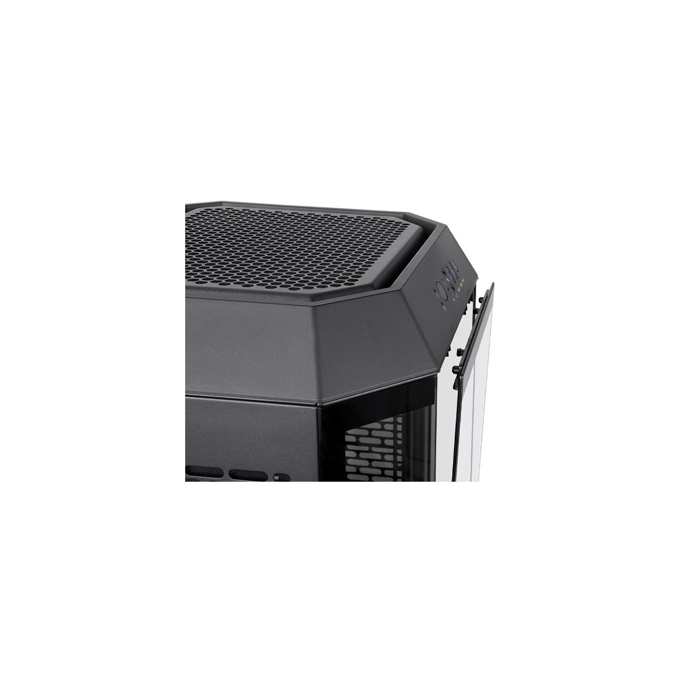 Thermaltake The Tower 250 - Mini-ITX PC Case, Black/White, 3.9" LCD, 360mm GPU Support — Buy in Cyprus with Fast Delivery