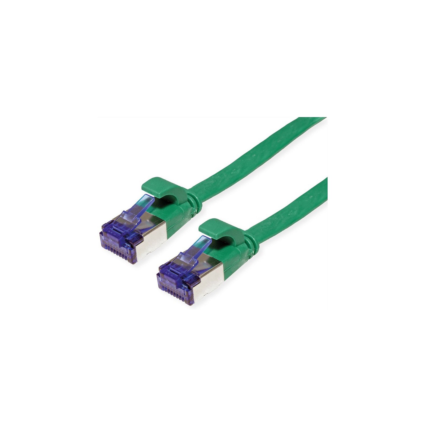 VALUE Patchkabel Cat.6A (Class EA) FTP. extra-flach. grn. 2 m — Buy in Cyprus with Fast Delivery