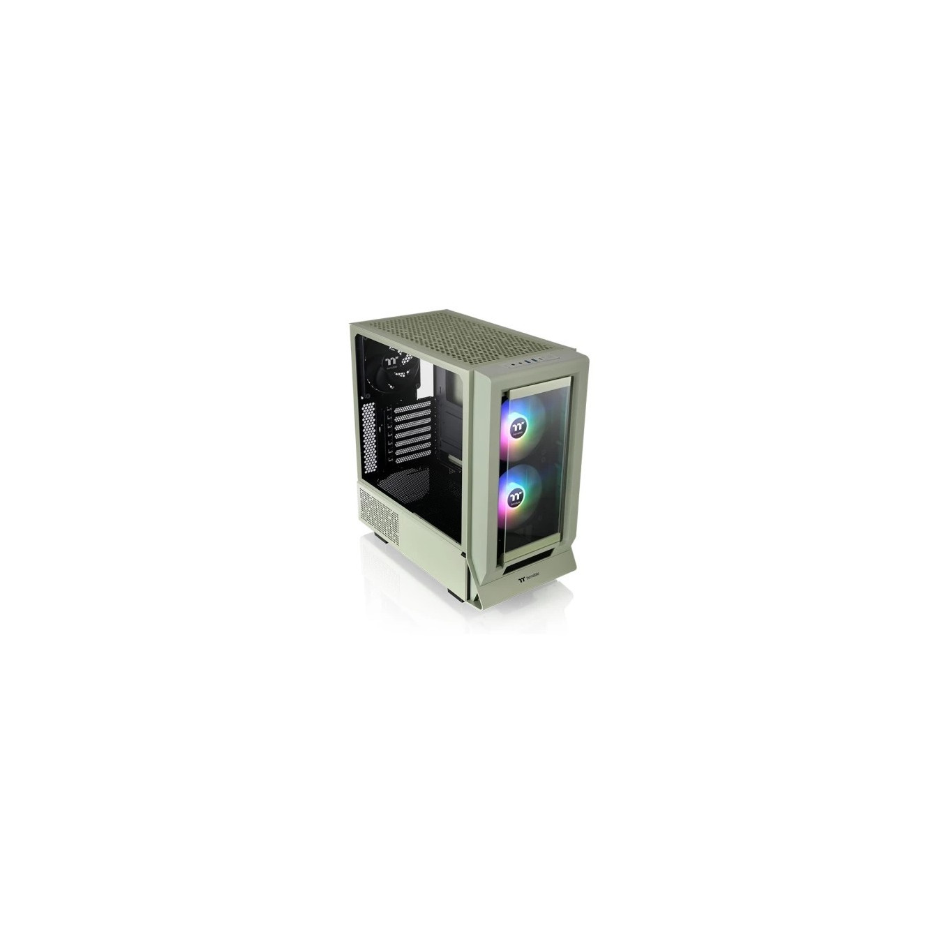 Thermaltake Ceres 350 MX Mid Tower PC Case - Matcha Green, ATX/E-ATX/mATX/Mini-ITX Compatible