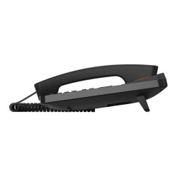 GIGASET DESK 600 schwarz schnurgebundenes Tisch- und Wandtelefon LC-Display 7 Direktwahltasten Telefonbuch Hrgertekom...