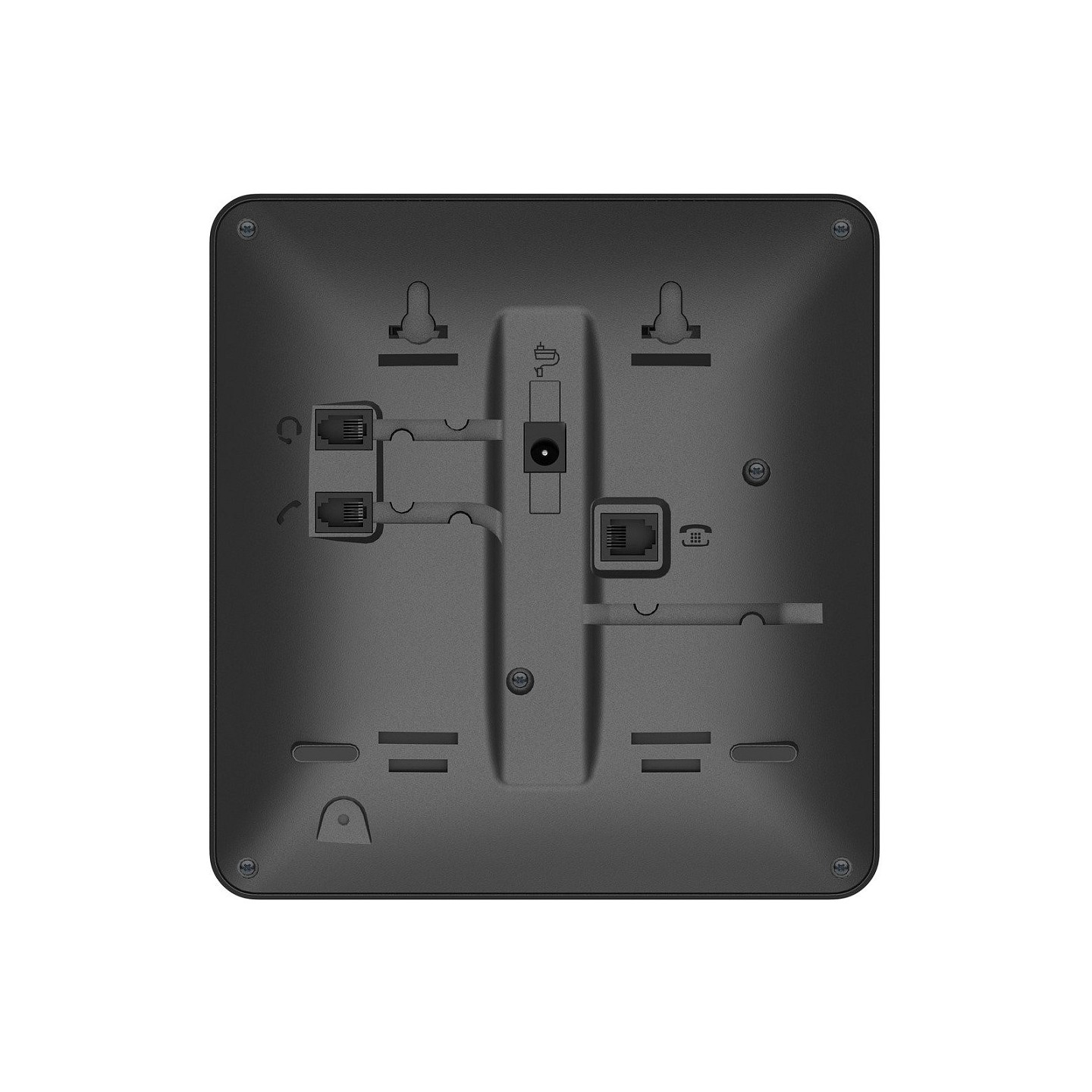 GIGASET DESK 600 schwarz schnurgebundenes Tisch- und Wandtelefon LC-Display 7 Direktwahltasten Telefonbuch Hrgertekom...