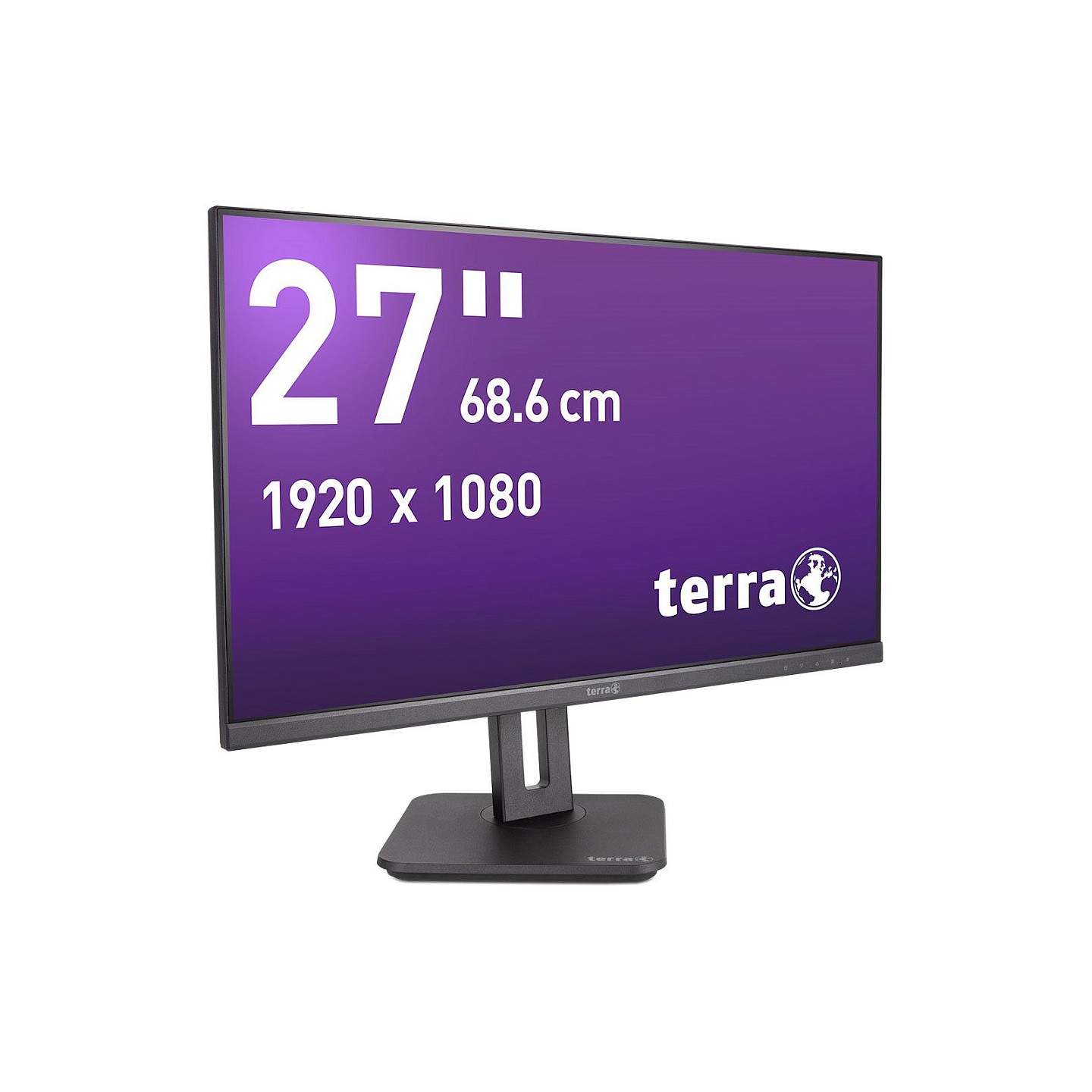 68.6cm 27' (1920x1080) Terra 2748W PV V3.1 16:9 FHD IPS 5ms 100Hz HDMI DP USB-C Speaker Black