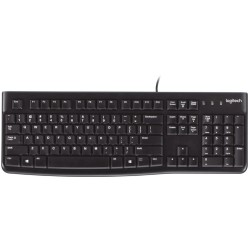 Buy Logitech K120 - Wired USB Full-Size Keyboard - Spanish (ES) Layout, Black in Cyprus, Nicosia, Limassol, Larnaka, Pafos
