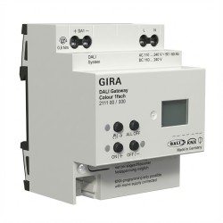 GIRA 211100 DALI Gateway Colour 1f REG KNX Secure — Buy in Cyprus with Fast Delivery