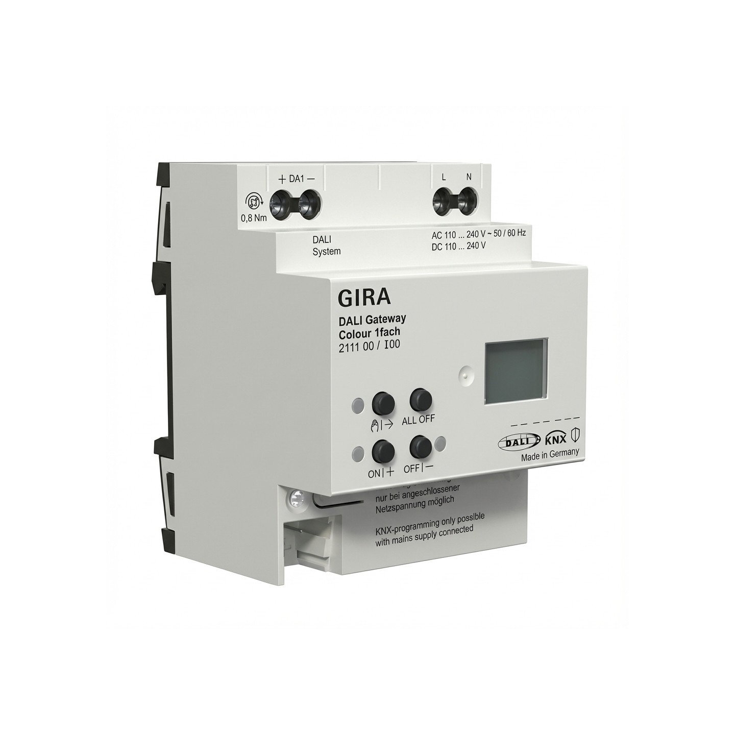 GIRA 211100 DALI Gateway Colour 1f REG KNX Secure — Buy in Cyprus with Fast Delivery