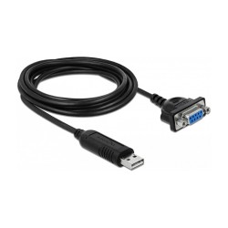DELOCK USB 2.0 zu Seriell RS-232 Adapter mit Steckergehäuse — Buy in Cyprus with Fast Delivery