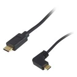 Equip Kabel USB-C 2.0 - to C wink. St St 1.00m 3A 480Mbps sw — Buy in Cyprus with Fast Delivery